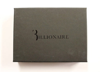 Billionaire Italian Couture Elegant Leather Men’s Wallet in Brown