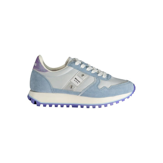 Blauer Light Blue Polyester Sneaker - EU36/US6