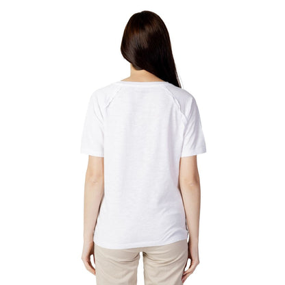 Blauer White Cotton Tops & T-Shirt - XXL