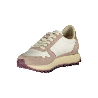 Blauer White Polyester Women Sneaker - EU37/US7