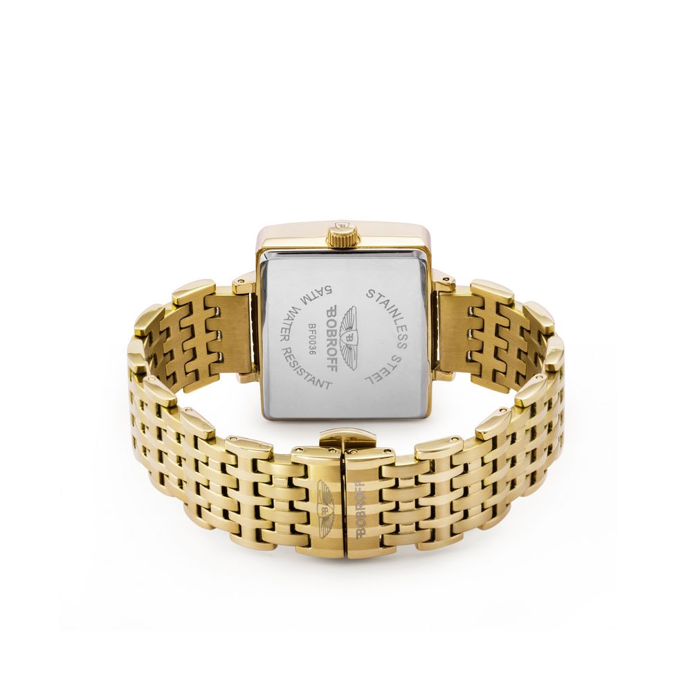 Bobroff Gold Steel Watch