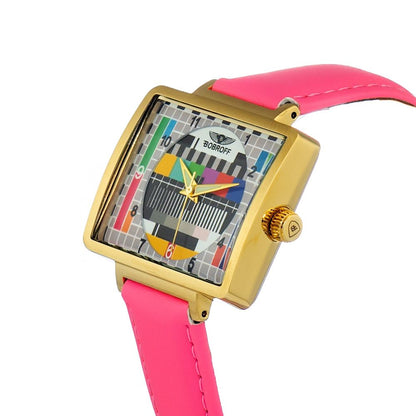 Bobroff Multicolor Leather Watch