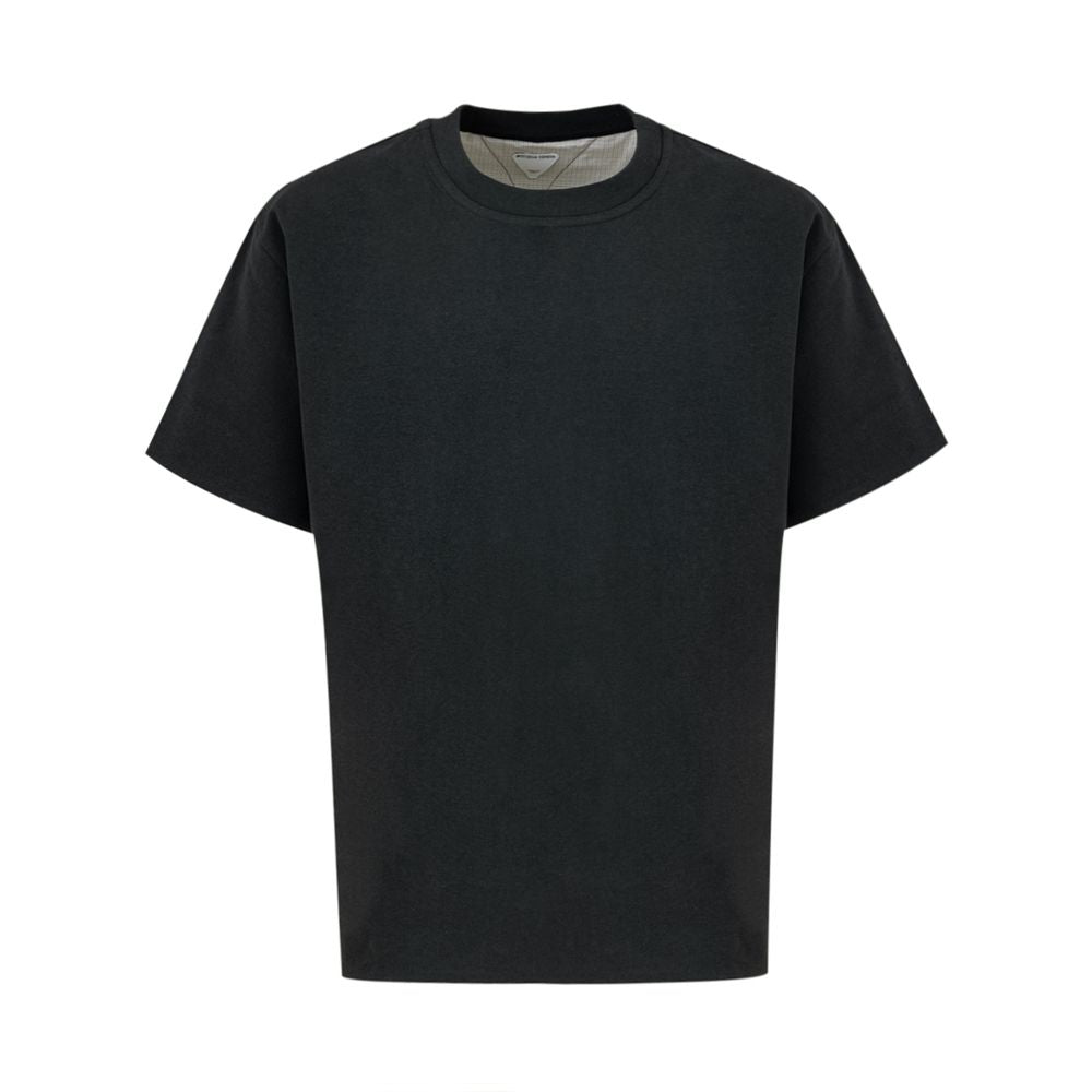 Bottega Veneta Gray Cotton T-Shirt - S