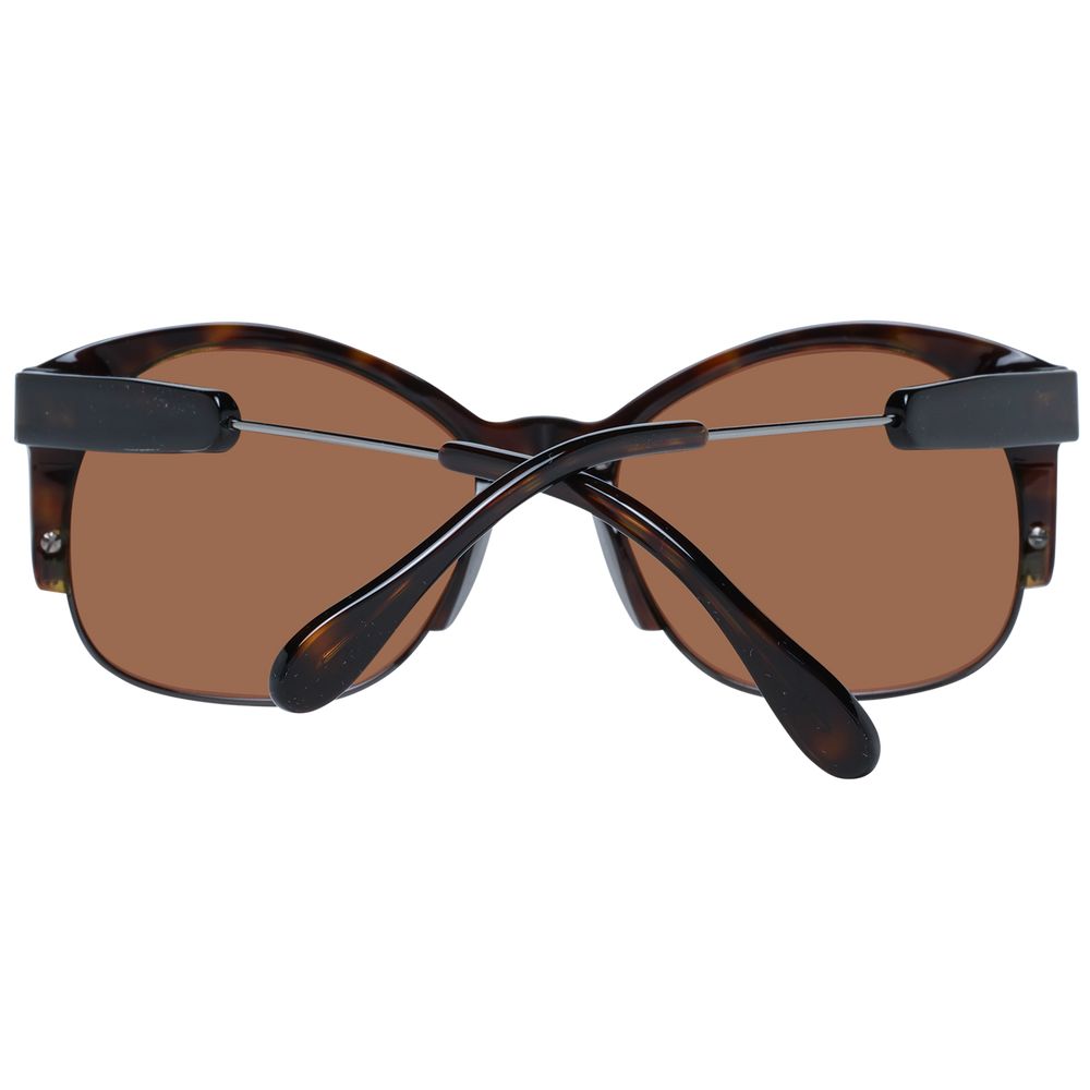 Brown Unisex Sunglasses