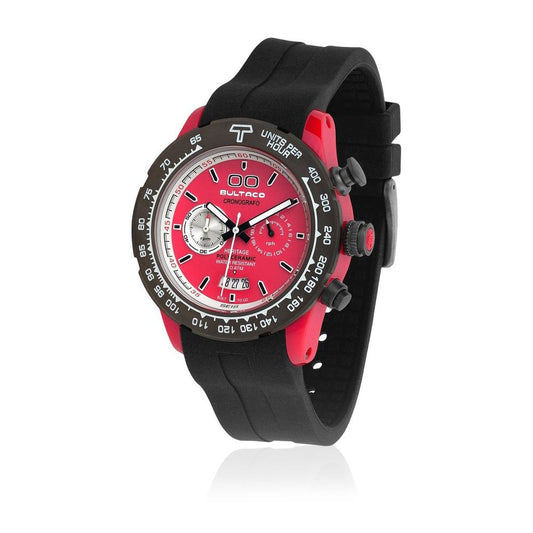 Bultaco Black Rubber Watch