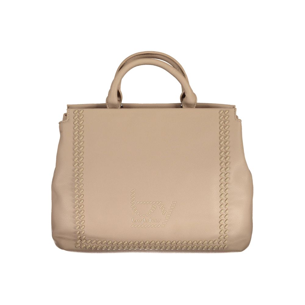 BYBLOS Beige Polyethylene Women Handbag