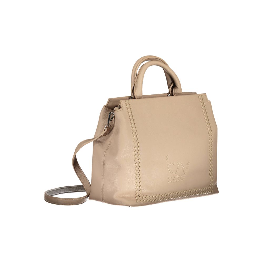 BYBLOS Beige Polyethylene Women Handbag