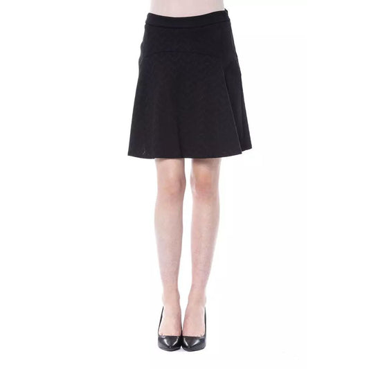 BYBLOS Black Polyester Skirt - IT44