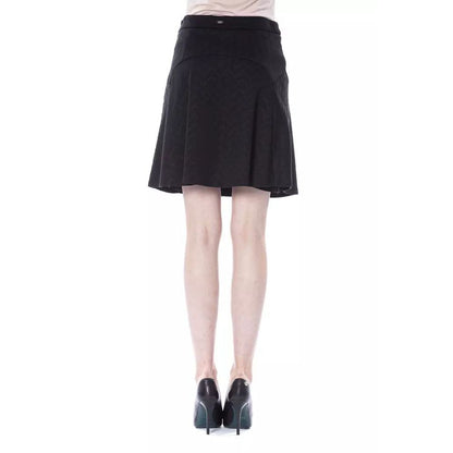 BYBLOS Black Polyester Skirt - IT44