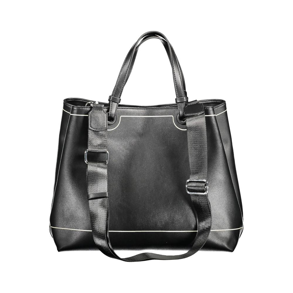 BYBLOS Black Polyethylene Women Handbag