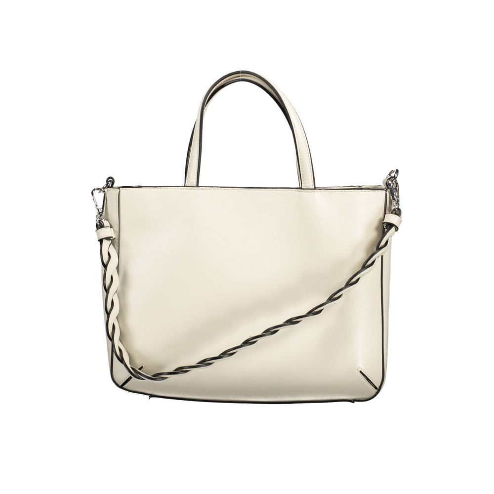 BYBLOS White PVC Women Handbag