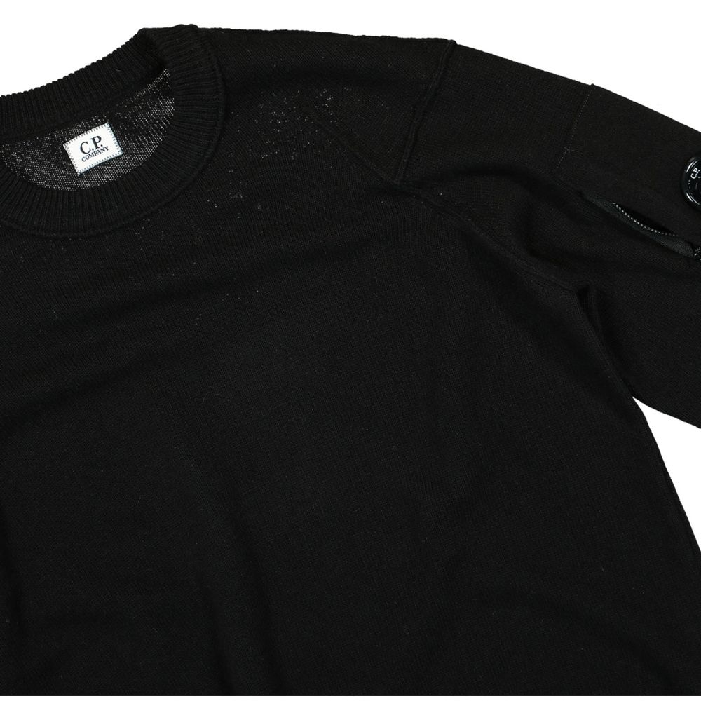 C.P. Company Black Wool Sweater - XL