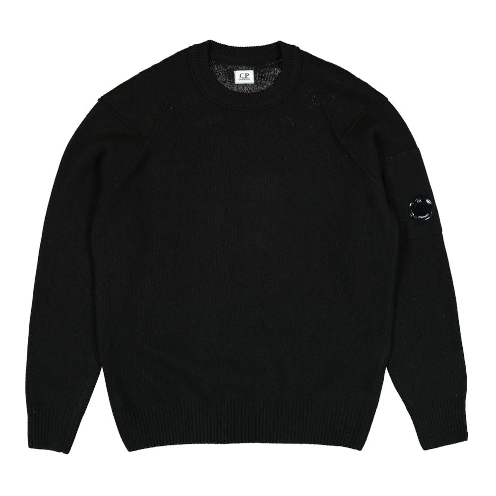 C.P. Company Black Wool Sweater - XL