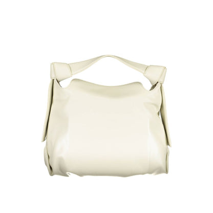 Calvin Klein Beige Polyester Women Handbag