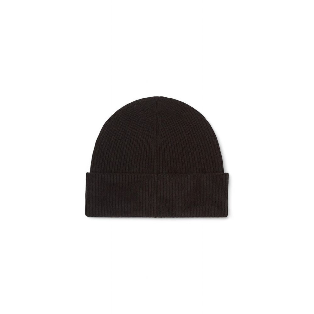 Calvin Klein Black Cashmere Hats & Cap - UNI