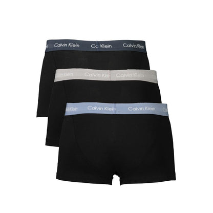 Calvin Klein Black Cotton Men Boxer - XL