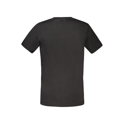 Calvin Klein Black Cotton Men T-Shirt - XXL