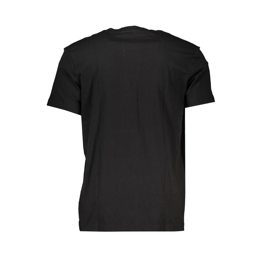 Calvin Klein Black Cotton T-Shirt - L