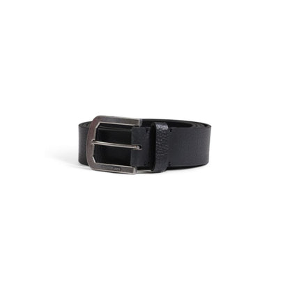 Calvin Klein Black Leather Belt - 95 cm / 38 Inches