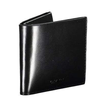 Calvin Klein Black Leather Men Wallet