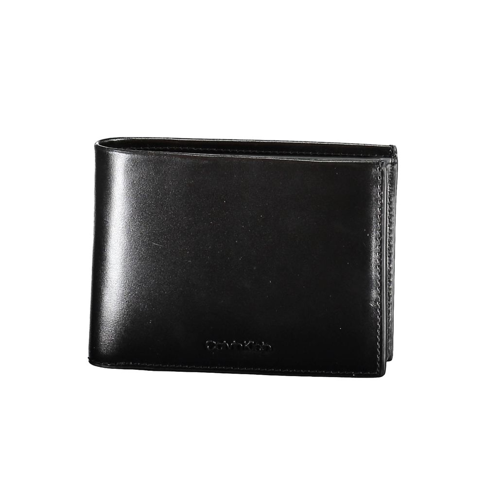 Calvin Klein Black Leather Men Wallet