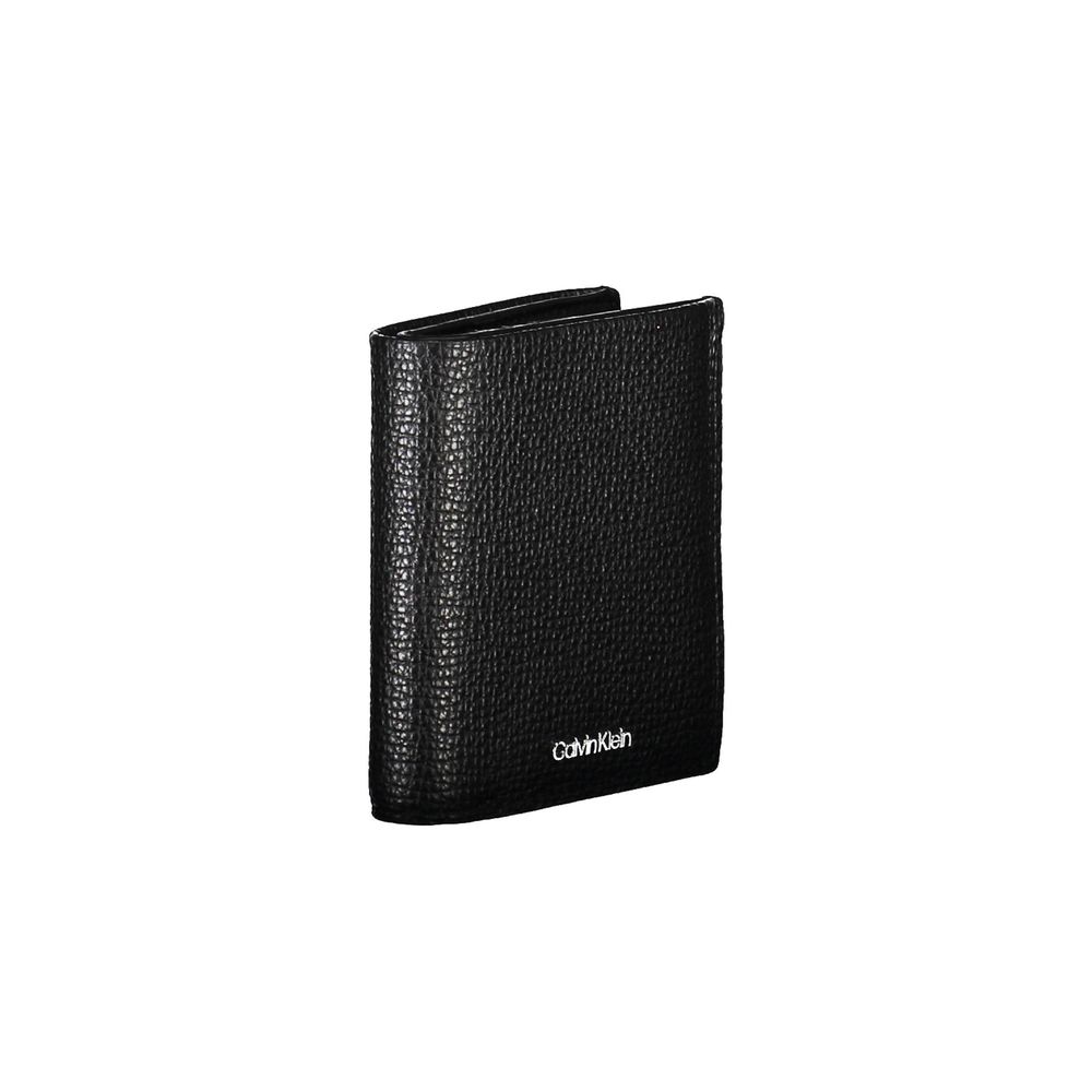 Calvin Klein Black Leather Men Wallet