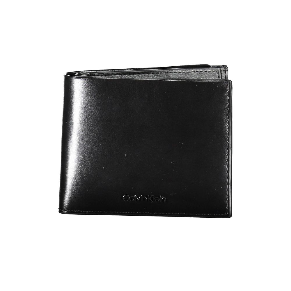 Calvin Klein Black Leather Men Wallet