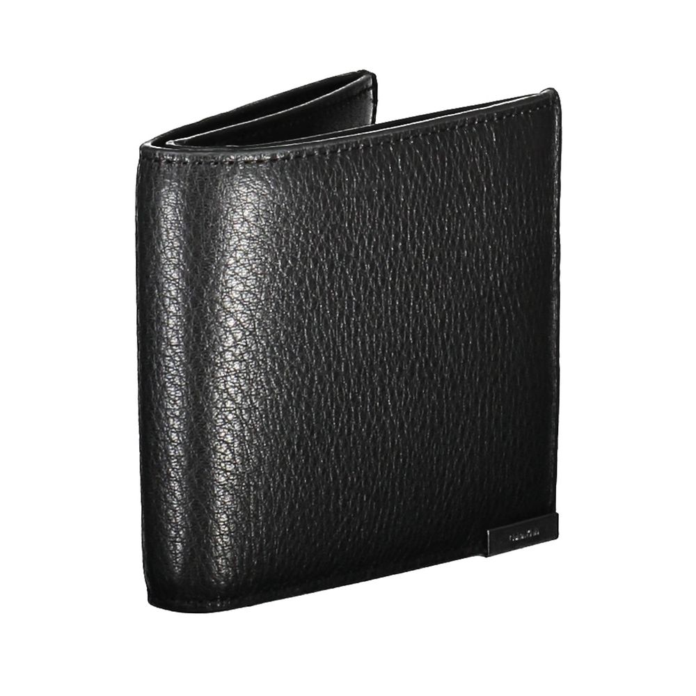 Calvin Klein Black Leather Men Wallet