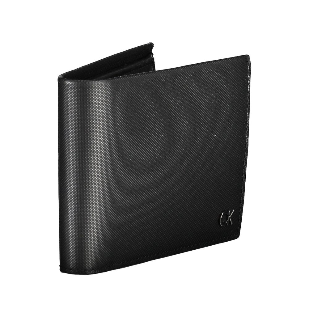 Calvin Klein Black Leather Men Wallet