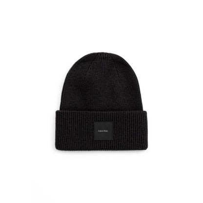 Calvin Klein Black Organic Cotton Hats & Cap - UNI