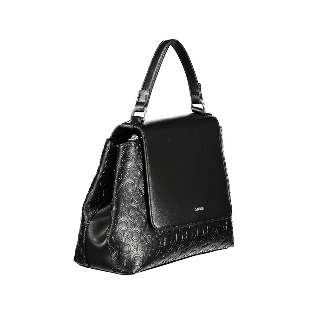 Calvin Klein Black Polyester Handbag