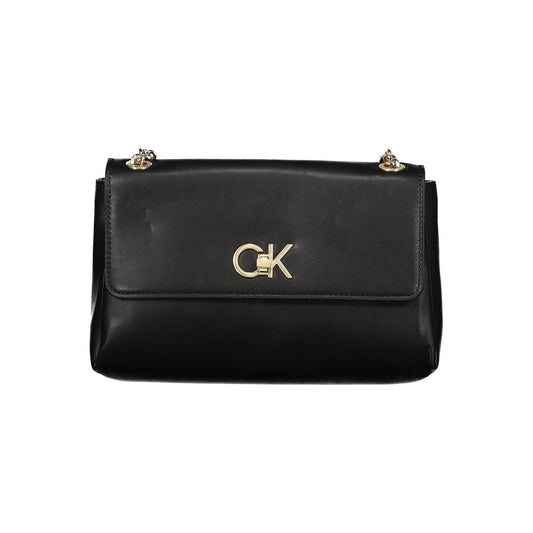 Calvin Klein Black Polyester Handbag