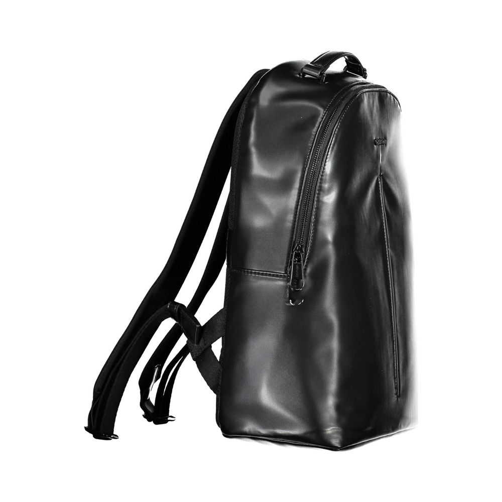 Calvin Klein Black Polyester Men Backpack