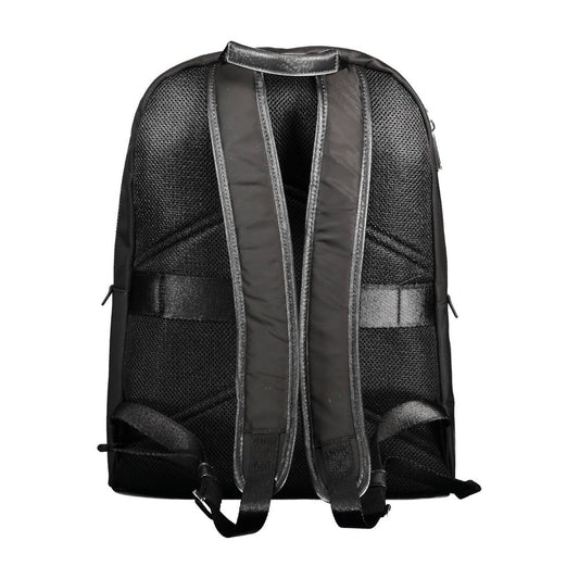 Calvin Klein Black Polyester Men Backpack