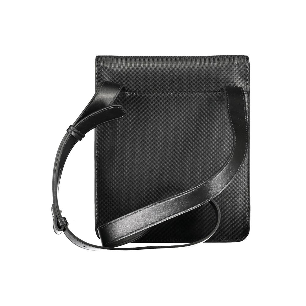 Calvin Klein Black Polyester Men Shoulder Bag