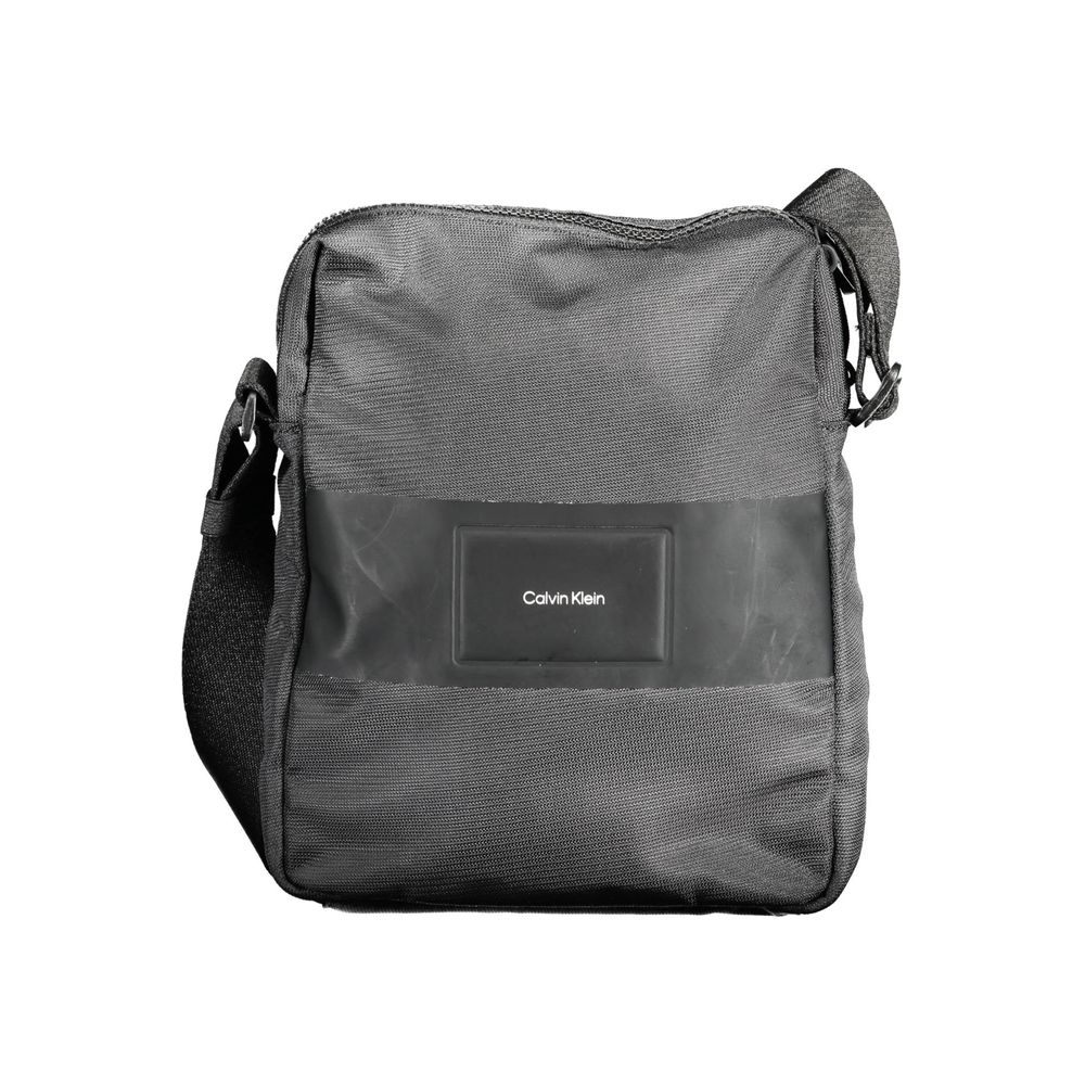 Calvin Klein Black Polyester Men Shoulder Bag