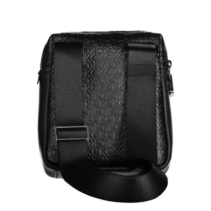 Calvin Klein Black Polyester Men Shoulder Bag