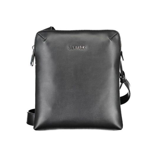 Calvin Klein Black Polyester Men Shoulder Bag