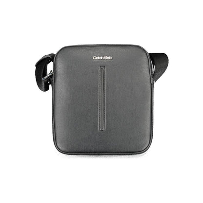 Calvin Klein Black Polyester Men Shoulder Bag