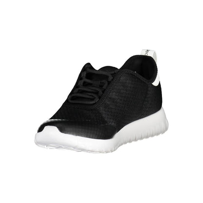 Calvin Klein Black Polyester Men Sneaker