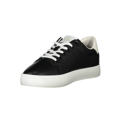 Calvin Klein Black Polyester Men Sneaker