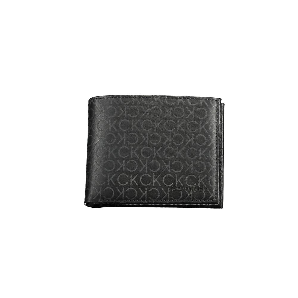 Calvin Klein Black Polyester Men Wallet