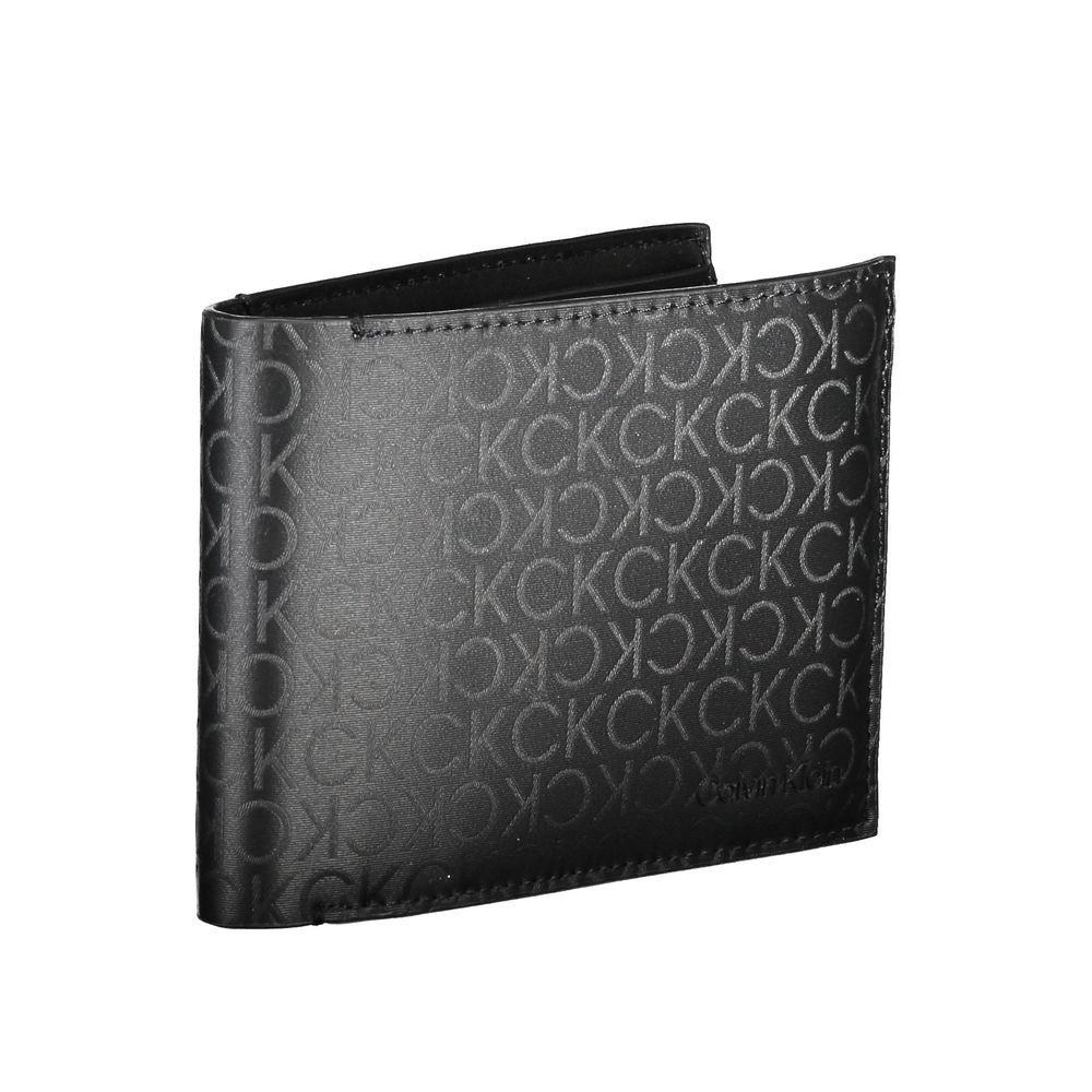 Calvin Klein Black Polyester Men Wallet