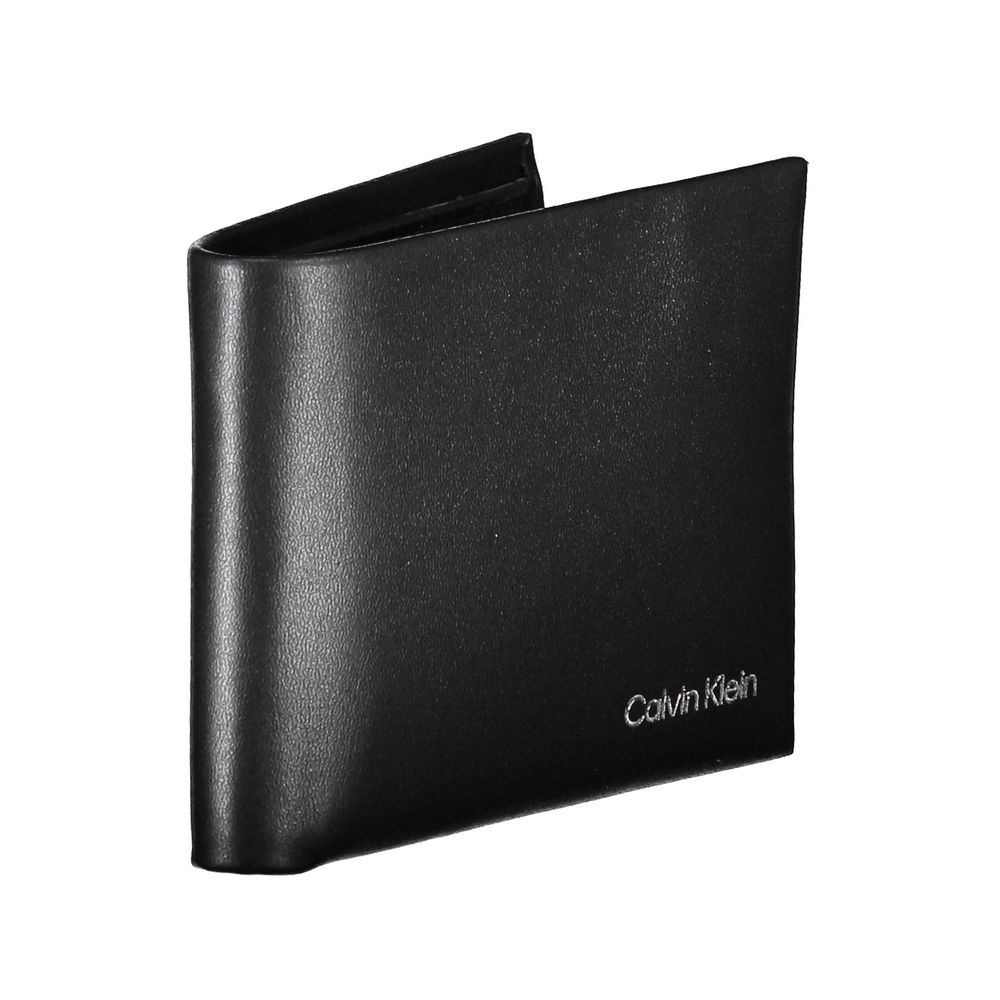 Calvin Klein Black Polyester Men Wallet