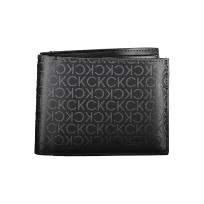 Calvin Klein Black Polyester Men Wallet