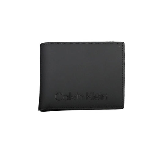 Calvin Klein Black Polyester Men Wallet