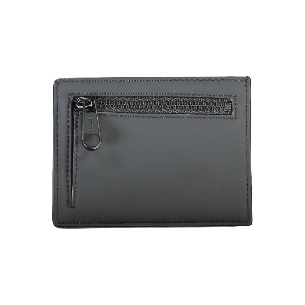 Calvin Klein Black Polyester Men Wallet