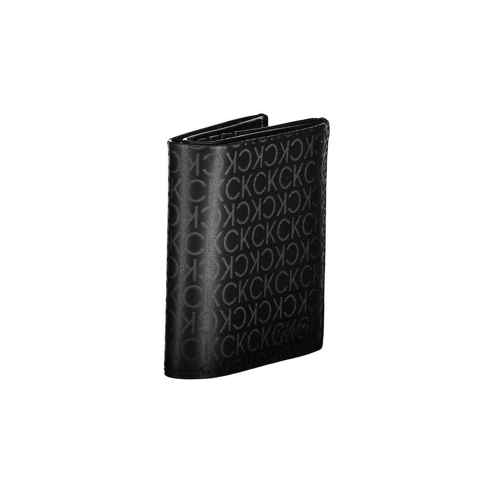 Calvin Klein Black Polyester Men Wallet