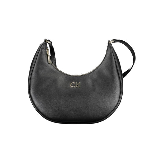 Calvin Klein Black Polyester Women Handbag