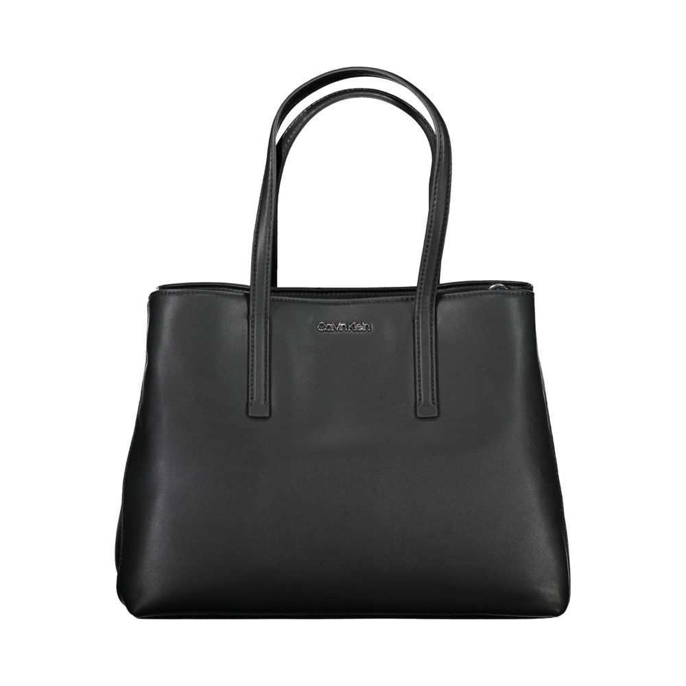 Calvin Klein Black Polyester Women Handbag